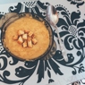 Фотография рецепта Гороховый кремсуп с чесночными гренками автор Екатерина Овсянникова