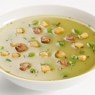 Фотография рецепта Гороховый суп с беконом и сухариками автор Masha Potashova