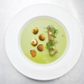 Фотография рецепта Гороховый суп с ананасом автор Еда