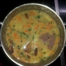 Фотография рецепта Гороховый суп с копчеными ребрышками и зеленью автор Анжелика Бриеде