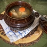 Фотография рецепта Горшочки с бараниной и горохом в духовке автор Алиса