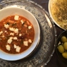 Фотография рецепта Греческий фасолевый суп с фетой автор Иван Соколов