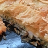 Фотография рецепта Греческий пирог со шпинатом и фетой Spanakopita автор Малиновое Облачко