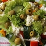 Фотография рецепта Греческий салат на итальянский лад автор Мадам ЛЕНУШ