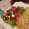 Фотография рецепта Греческий салат с брынзой автор Татьяна Петрухина