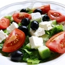Фотография рецепта Греческий салат с красным луком автор Ксения Большакова