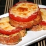 Фотография рецепта Гренки с помидорами и сыром на завтрак автор Akasun