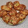 Фотография рецепта Гренки с сыром колбасой и зеленью на сковороде автор Изабелла Грачева