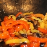 Фотография рецепта Грибы с овощами жареные в воке автор Zloba