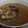 Фотография рецепта Грибной суп с картофелем и зеленью автор Mary Korchagina