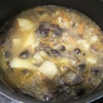 Фотография рецепта Грибной суп с картофелем и зеленью автор Татьяна Петрухина
