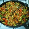 Фотография рецепта Грузинскомексиканское овощное рагу с фасолью и кукурузой автор Яромир Булатов