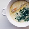Фотография рецепта Густой рыбный суп с овощами и сливками Ватерзой автор Ирина