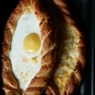 Фотография рецепта Хачапури поаджарски с сыром сулугуни и яйцом автор Елена Сажаева