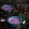 Фотография рецепта Холодный летний суп со свеклой и кефиром диетический вариант автор Angelika Sorkina