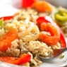 Фотография рецепта Холодный рис с овощами автор Саша Давыденко