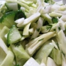 Фотография рецепта Холодный салат из капусты и кинзы с чесночной заправкой автор Татьяна Петрухина