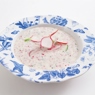 Фотография рецепта Холодный суп из редиски и молока автор Еда