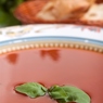 Фотография рецепта Холодный суп из томатов с базиликом автор Полина