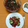 Фотография рецепта Холодный салат из кабачков и помидоров автор ОЛЬГА ЦЫГАНКОВА