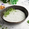 Фотография рецепта Холодный суп с айраном мацони и зеленью автор Еда