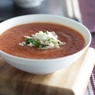Фотография рецепта Холодный суп с помидорами болгарским перцем и перцем чили автор Anita Ggdf