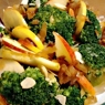 Фотография рецепта Хрустящий салат из брокколи и яблок автор Inna Mishenko