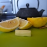 Фотография рецепта Имбирный чай с лимоном автор Антонина Сапрыкина