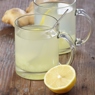 Фотография рецепта Имбирный чай с медом и лимоном автор Masha Potashova