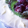 Фотография рецепта Имбирный торт с замороженными ягодами автор Даша Мухаметгалимова