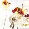 Фотография рецепта Имбирное мороженое с пряной грушей под малиновым соусом автор Julia Chaikovskaya