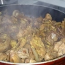 Фотография рецепта Индейка с грибами в сливочном соусе автор Ekaterina Alkaeva