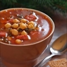 Фотография рецепта Испанский гороховый суп с сырокопченой колбасой автор Anita Ggdf