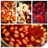 Фотография рецепта Итальянский красный суп с сосисками и фасолью автор Kshu Kshu