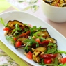 Фотография рецепта Итальянский салат из баклажанов на гриле и томатов автор Masha Potashova