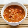 Фотография рецепта Итальянский суп с сосисками автор Анна Яковлева
