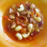 Фотография рецепта Итальянский суп с сосисками автор Татьяна Петрухина