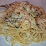 Фотография рецепта Итальянская паста с креветками и мидиями автор Kira Neganova