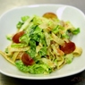 Фотография рецепта Итальянский салат с русским блинчиком автор никита пантюхин