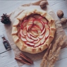 Фотография рецепта Яблочная галета Apple Galette автор Марина