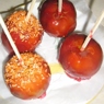 Фотография рецепта Яблоки на палочках в карамели автор Алена