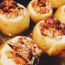 Фотография рецепта Яблоки печеные с грецкими орехами и медом автор Natasha Bylichkina
