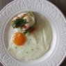 Фотография рецепта Яйца пашот на тостах с красной икрой и рукколой автор Alina Bogachenko
