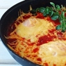 Фотография рецепта Яйца пашот в томатном соусе автор Кристина Антюфрева