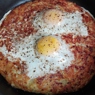 Фотография рецепта Яйца с беконом запеченные в хашбрауне автор Алескей Балахнин