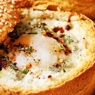 Фотография рецепта Яйца запеченные в булочках автор Avrora