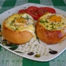 Фотография рецепта Яйца запеченные в булочках автор Anita Ggdf