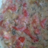 Фотография рецепта Кабачки с лисичками под сливочночесночном соусом с помидорами автор Лерка Усатова