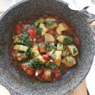 Фотография рецепта Кабачки с помидорами и чесноком автор Анастасия Тарасова