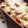 Фотография рецепта Кабачки запеченные с шампиньонами и помидорами под сыром автор Екатерина Луценко